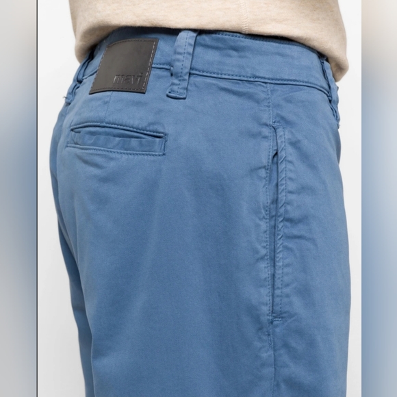 Mavi Twill Shorts in Blue - Picture 4 of 5